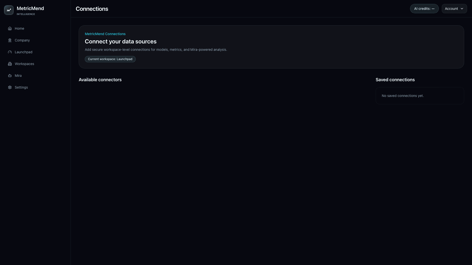 Connections screenshot